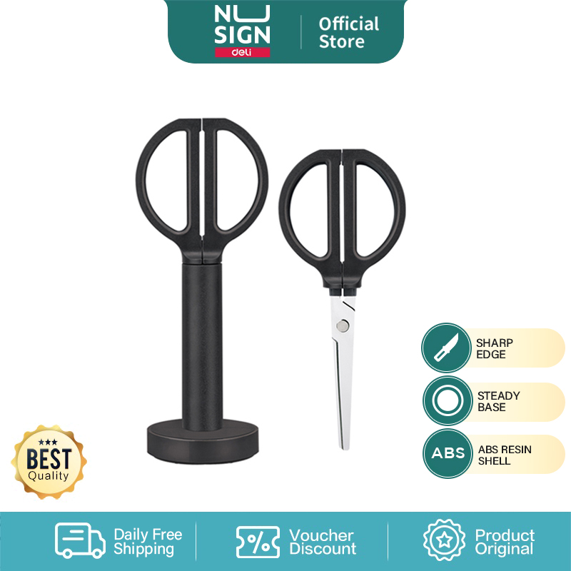 Nusign by Deli Desktop Scissors Handmade Stainless Steel Scissors ...