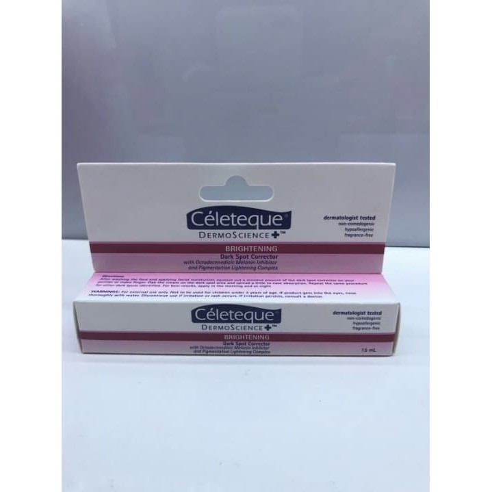 【READY STOCK】 Celeteque DermoScience Brightening tonerfacial wash Dark Spot Corrector Lazada PH