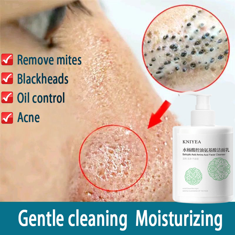 Salicylic Acid Daily Gentle Cleanser 500ml amino acid foam cleanser ...