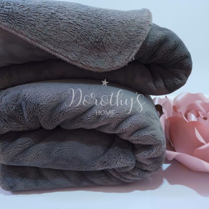 Super Thick, Queen Size Premium Plush Fleece Blanket Lazada PH