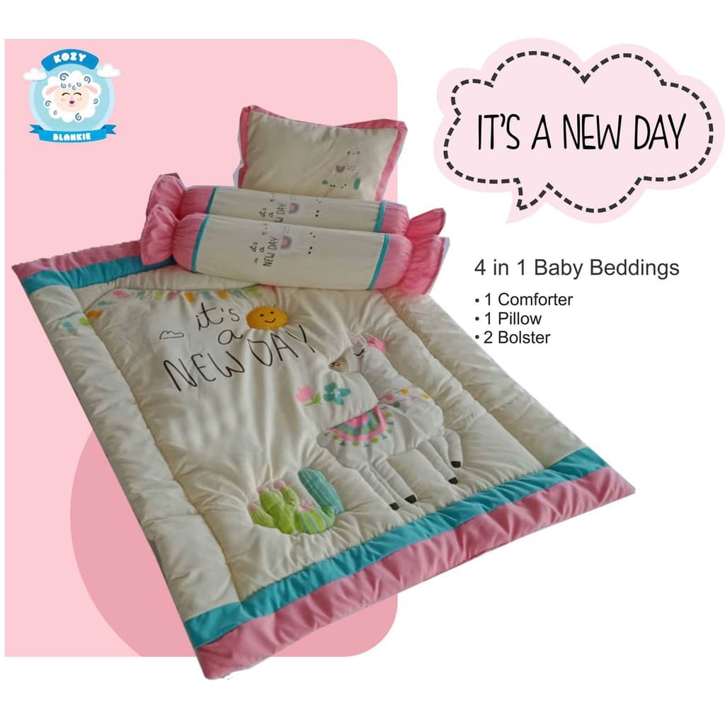 Baby Crib Mattress Comforter set by 