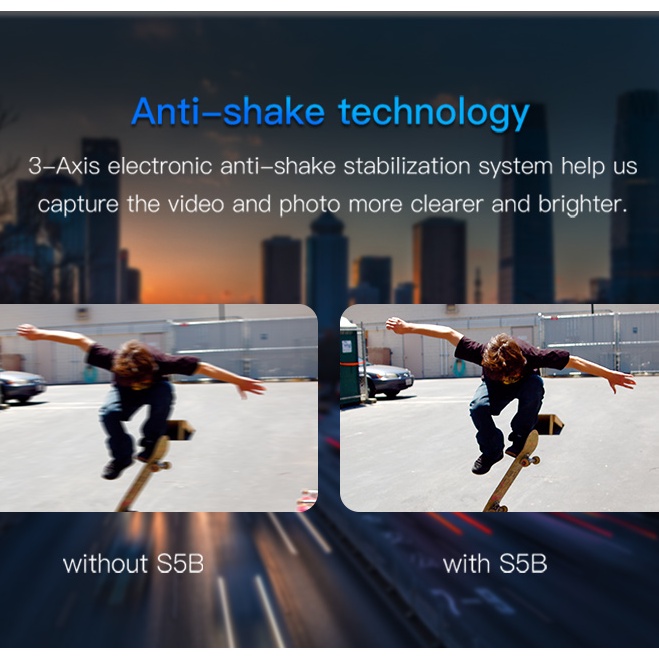 AXNEN S5B 3 Axis Handheld Gimbal Stabilizer Cellphone Video Record