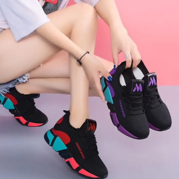 fashion shop sale Ins super fire new Korean version of wild running casual  sports women's shoes /