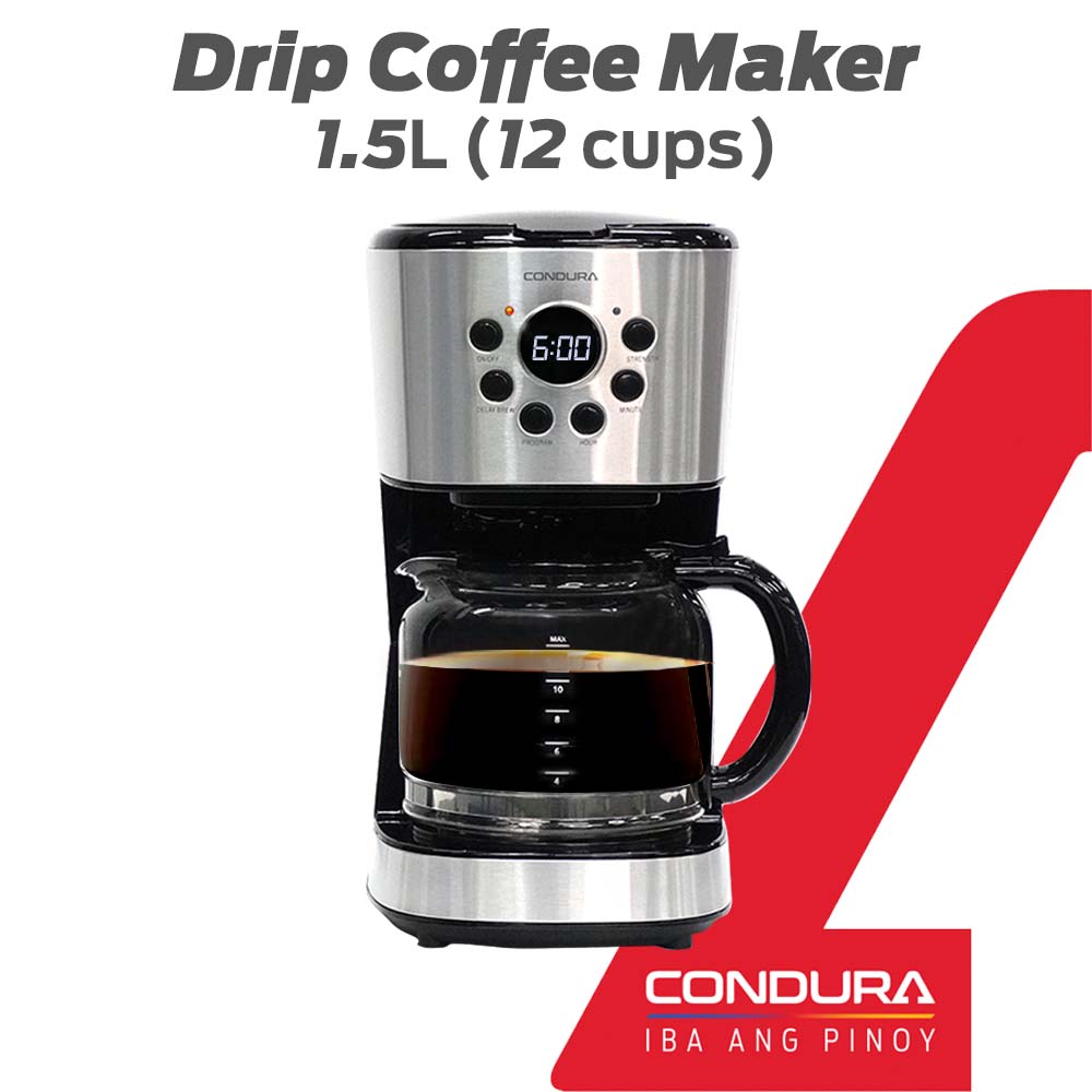 Condura 1.5L Drip Coffee Maker | Lazada PH