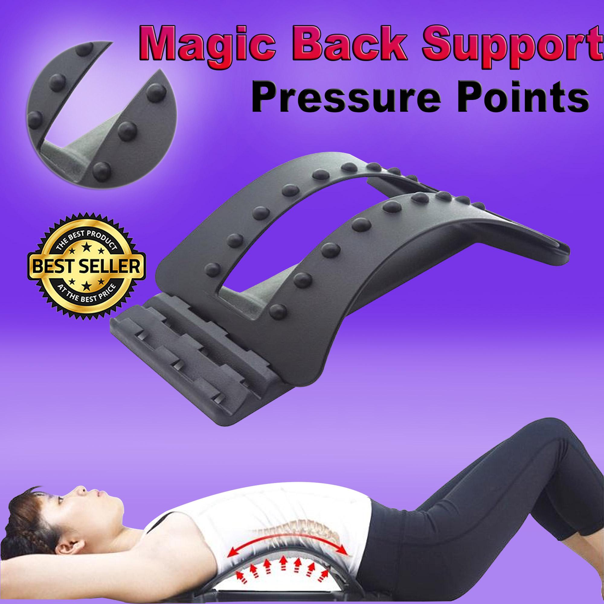 Magic Back Support Pressure Points Lumbar Traction Orthotic Magic Back