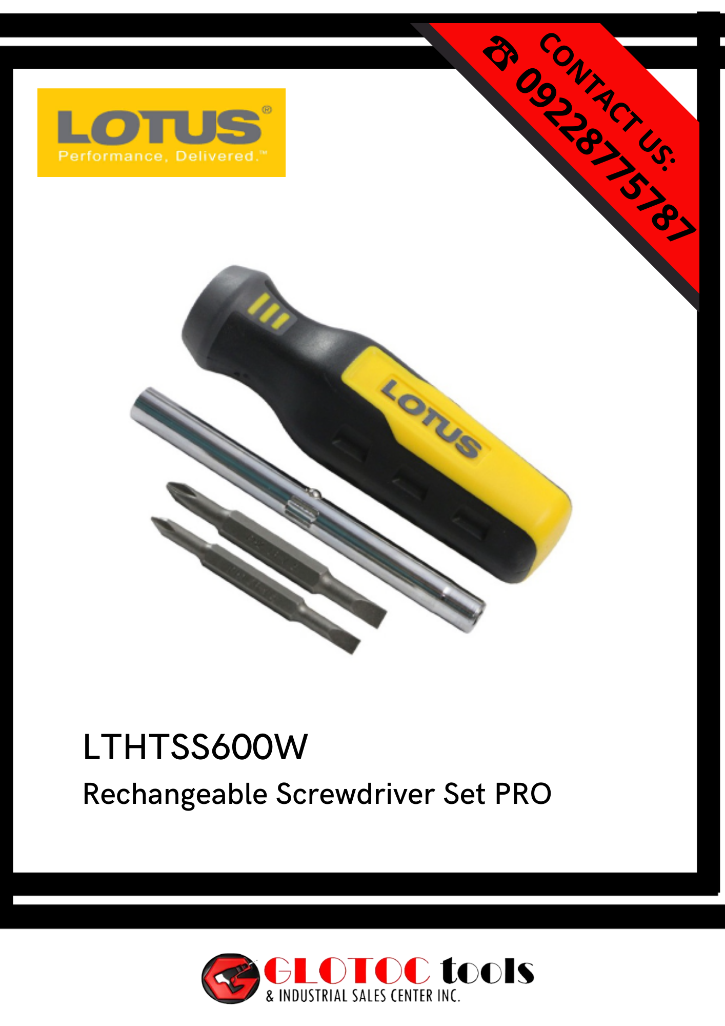 LOTUS Rechangeable Screwdriver Set PRO LTHTSS600W Lazada PH