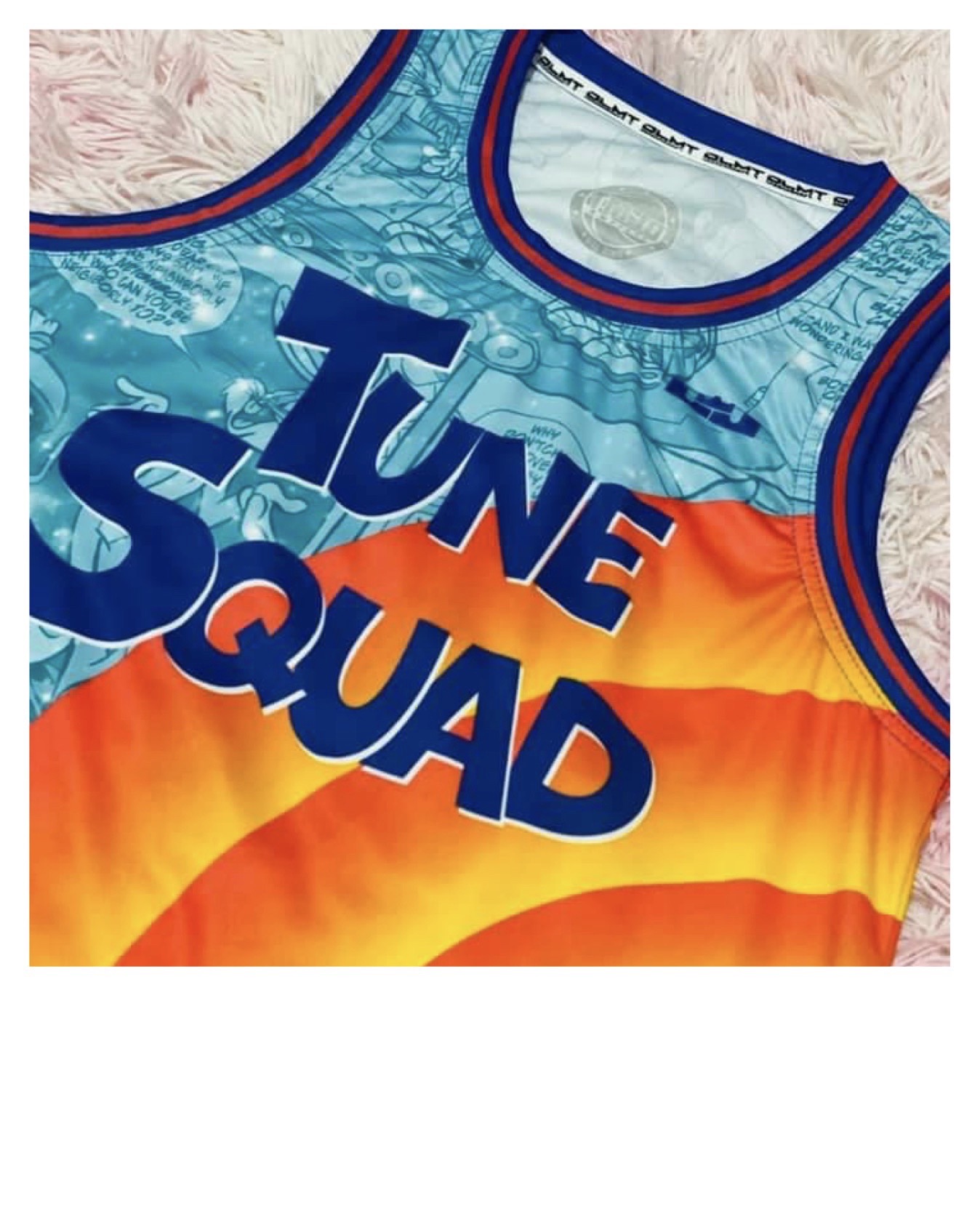 NBA TUNE SQUAD - LEBRON JAMES SPACE JAM CODE DLMT002 FULL SUBLIMATION JERSEY  (FREE CHANGE TEAMNAME, SURNAME & NUMBER)