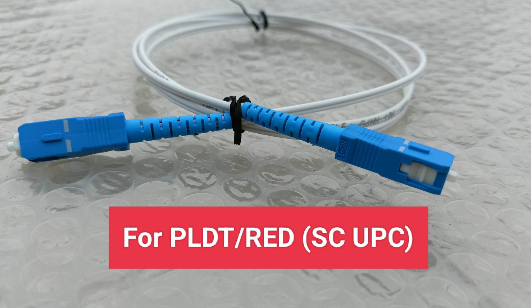 Fiber Optic Cable For Pldt Sc Upc 2 Steel Guided Lazada Ph