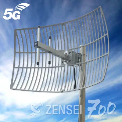 SkyWave Zensei Parabolic Grid Antenna for 700Mhz Band 28 5G 4G LTE Compatible with Huawei B525