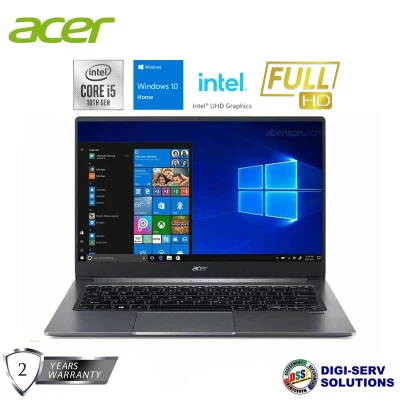 Acer Swift 3 SF314-57-5954 14" Full HD Notebook (Steel Gray) with Intel Core i5-1035G1, 8GB Memory, 512GB SSD Storage and Windows 10 Operating System