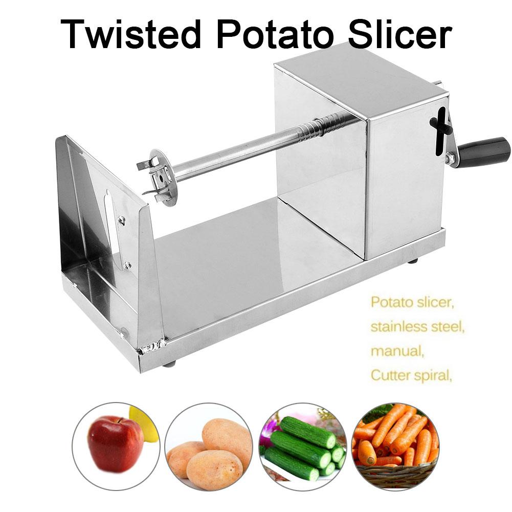 Manual Stainless Steel Twisted Potato Slicer - Temu