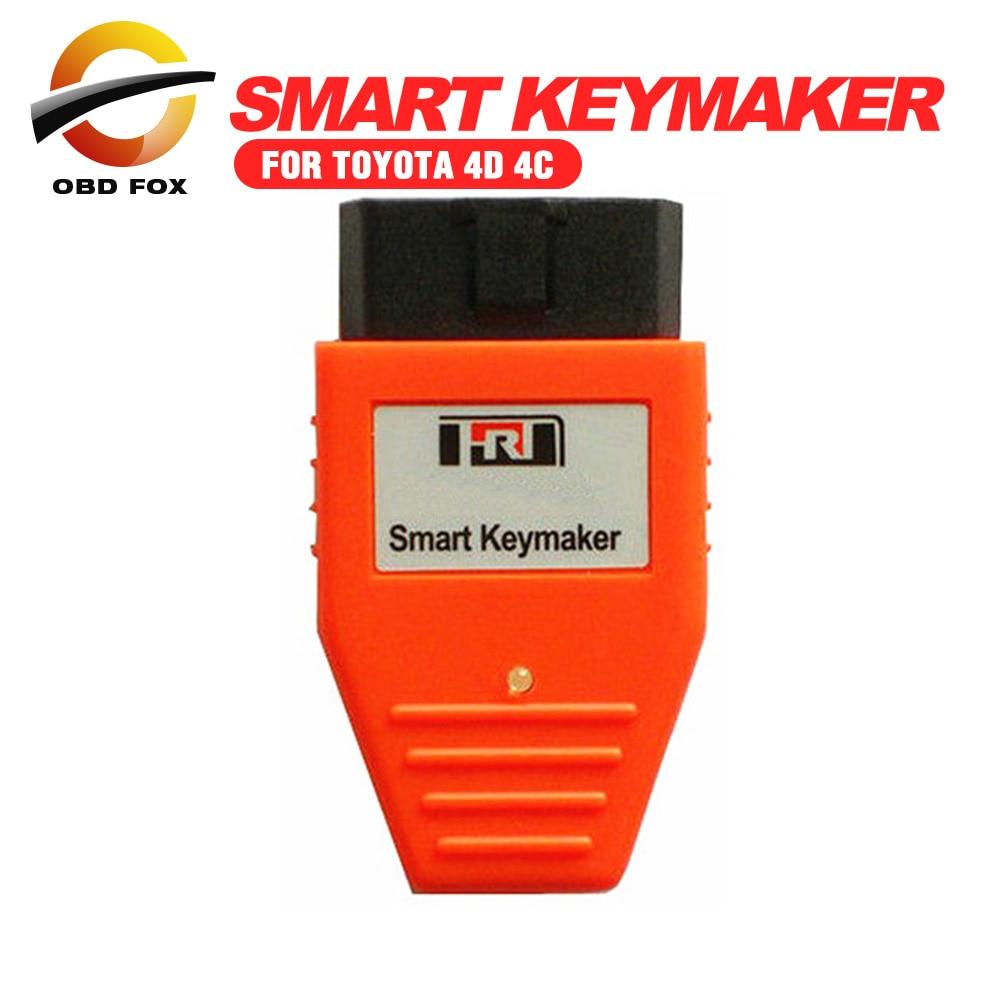 Keymaker OBD สำหรับ 4D ชิปคีย์โปรแกรมเมอร์สำหรับ Toyota สมาร์ท Keymaker เครื่องปั๊มกุญแจ OBD สำหรับ 4D ชิปจัดส่งฟรี