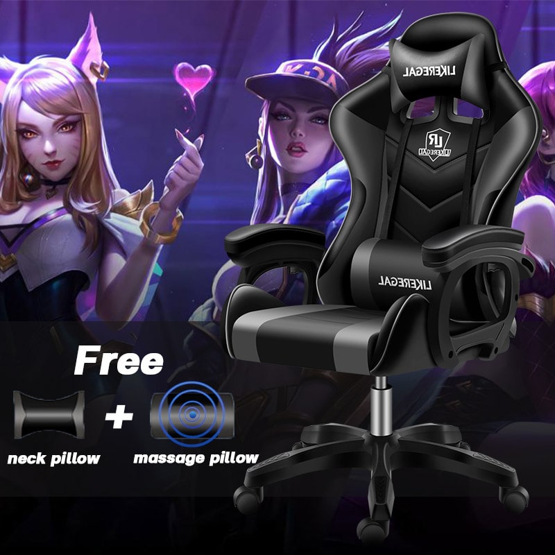 gaming chair purple cool girl game chair computer chair home office ...