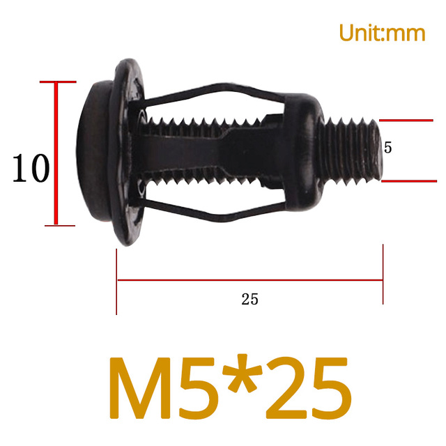 M4 M5 M6 M8 al Rivets Nut Carbon Steel Lock Nut Bolt Hollow Iron