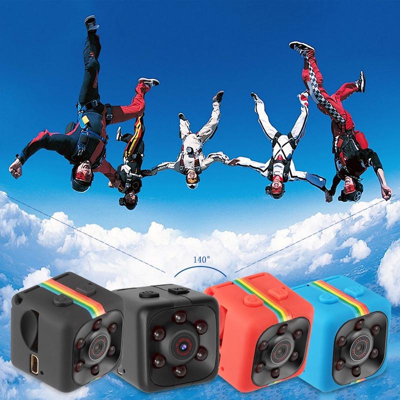 ♥[Miễn Phí] + Thanh Toán Khi Nhận Hàng Camera Mini SQ11 Camera Nhỏ HD 960P Máy Quay Phim Quan Sát Ban Đêm Cảm Biến Camera Video Siêu Nhỏ Máy Ghi Hình Chuyển Động DVR DV Máy Quay Phim Xuất Hiện