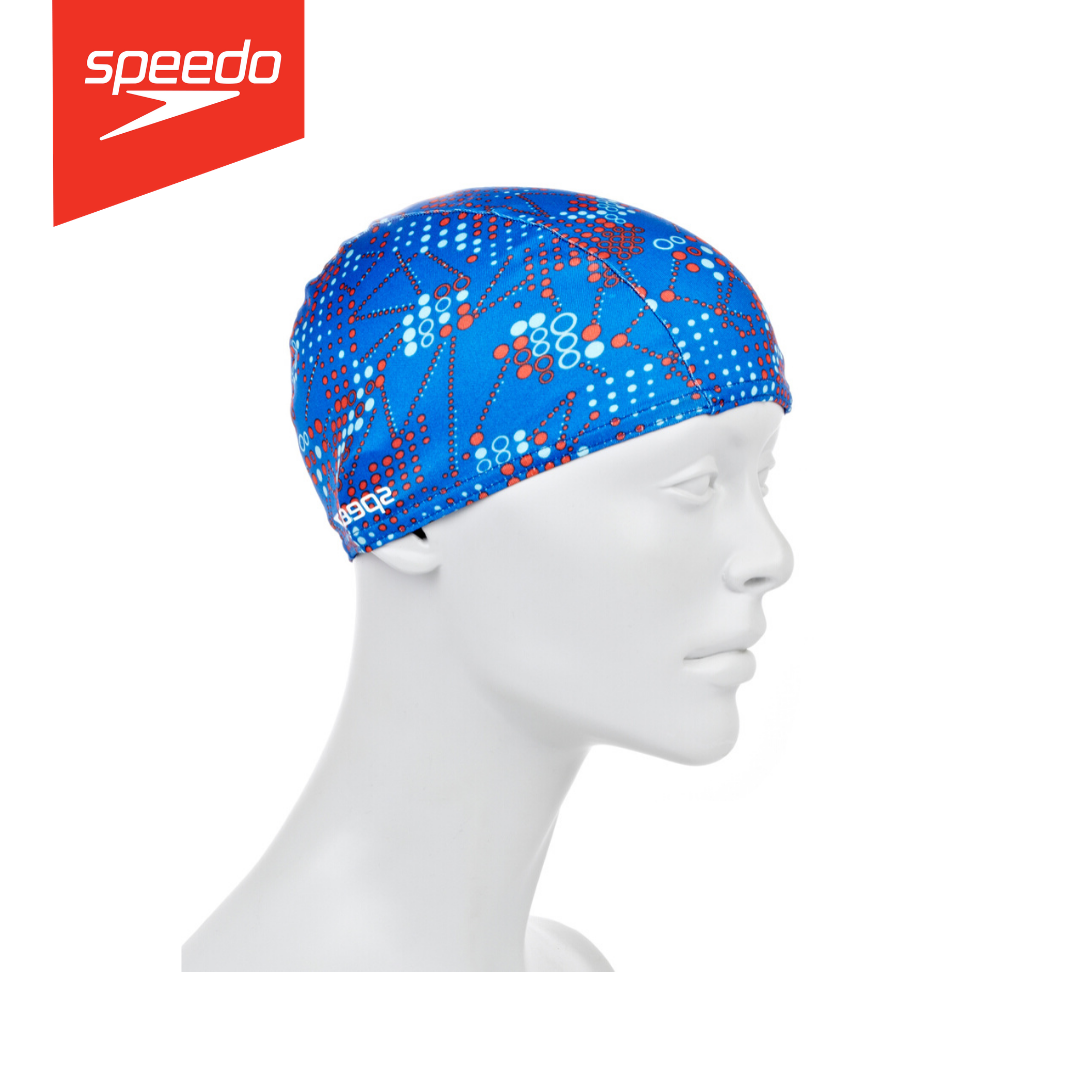 speedo polyester swim cap