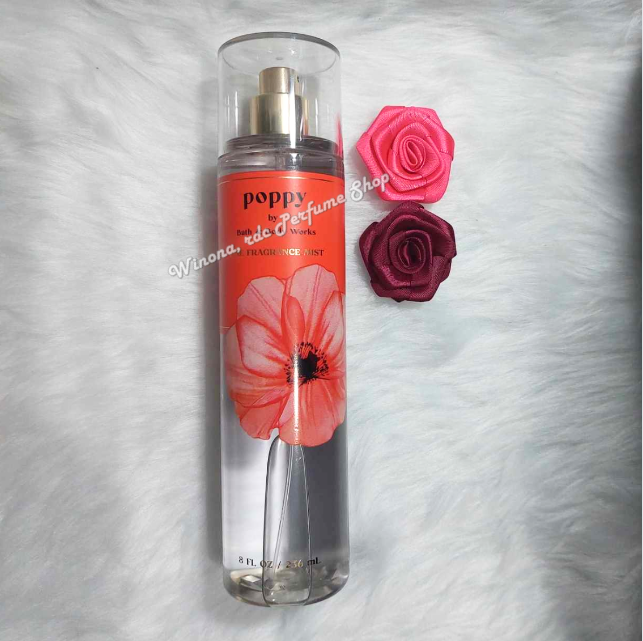 Original Bath and Body Works POPPY Fragrance Body Mist 🇺🇸US  product 100% guaranteed Authentic!
