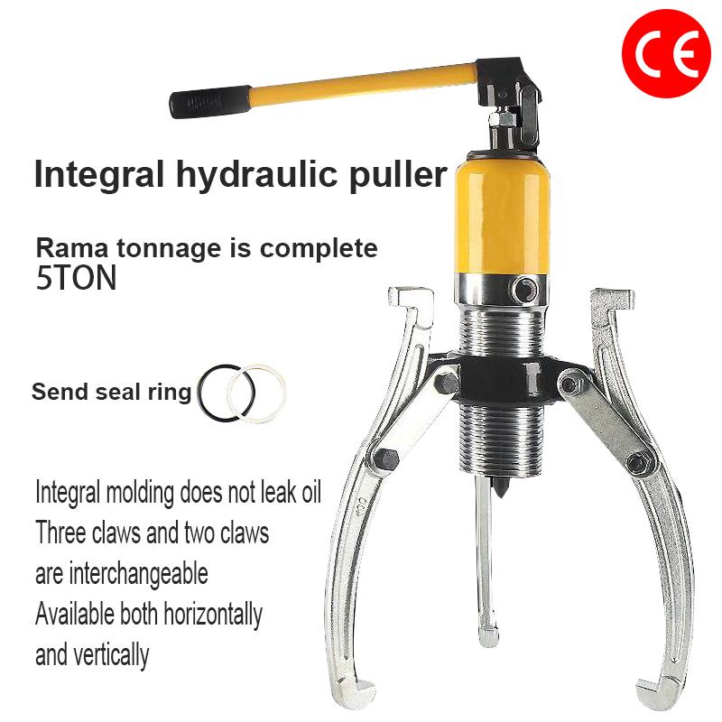 Heavy Duty 3 Jaw Hydraulic Bearing Puller 5Tons Gear Puller Separator