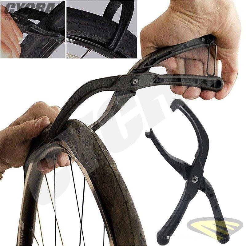 Bike Tool Tire Hand Install Removal Clamp for Difficult Bike Tire Bead