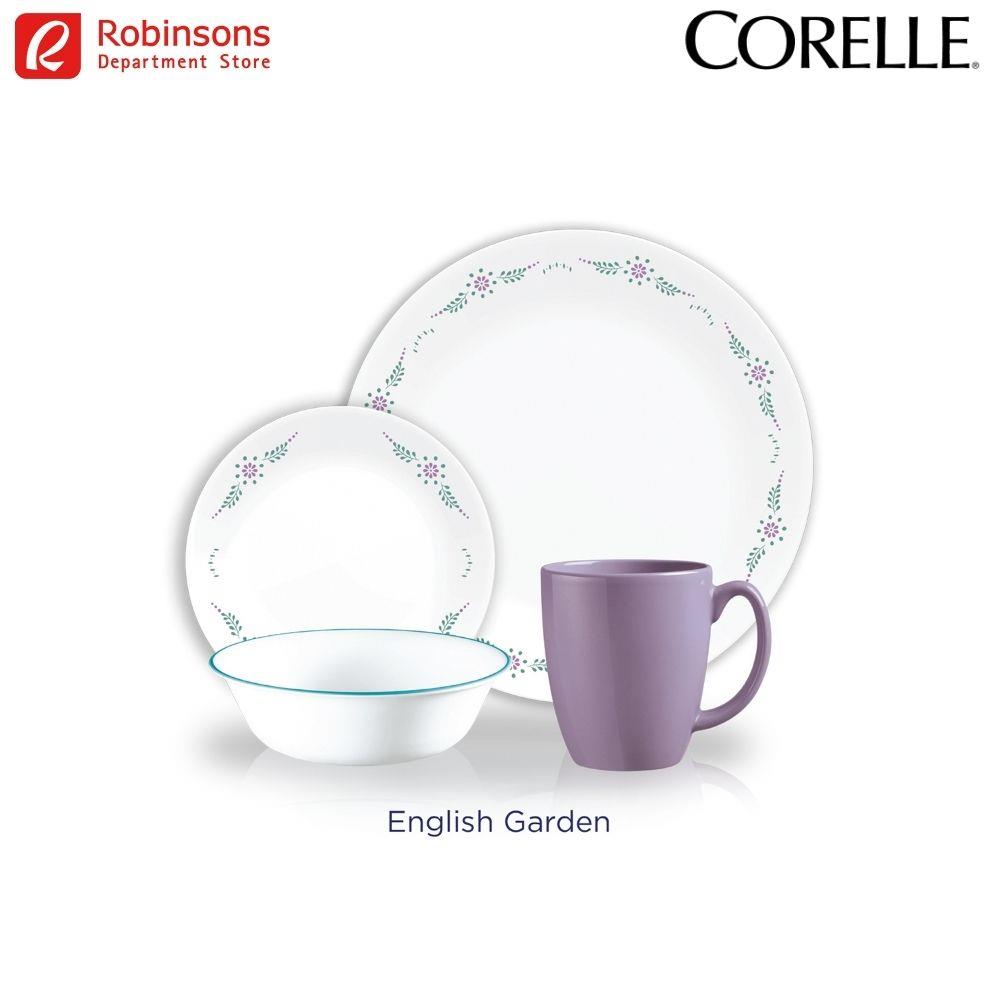 Corelle 16pc Dinner Set (English Garden) Lazada PH