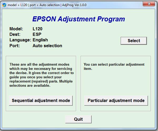 epson l120 adjustment program download