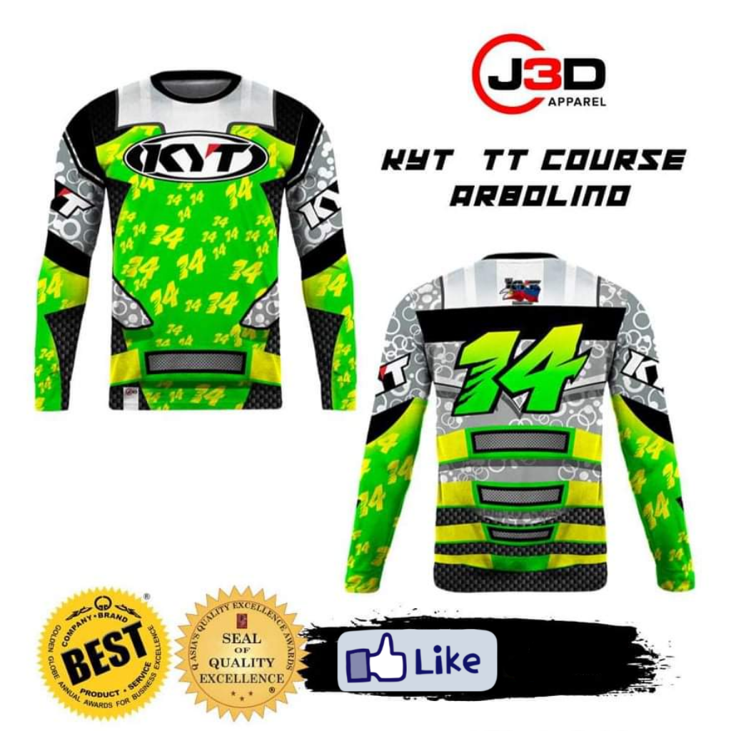 KYT TT Course Arbolino Full Sublimation 