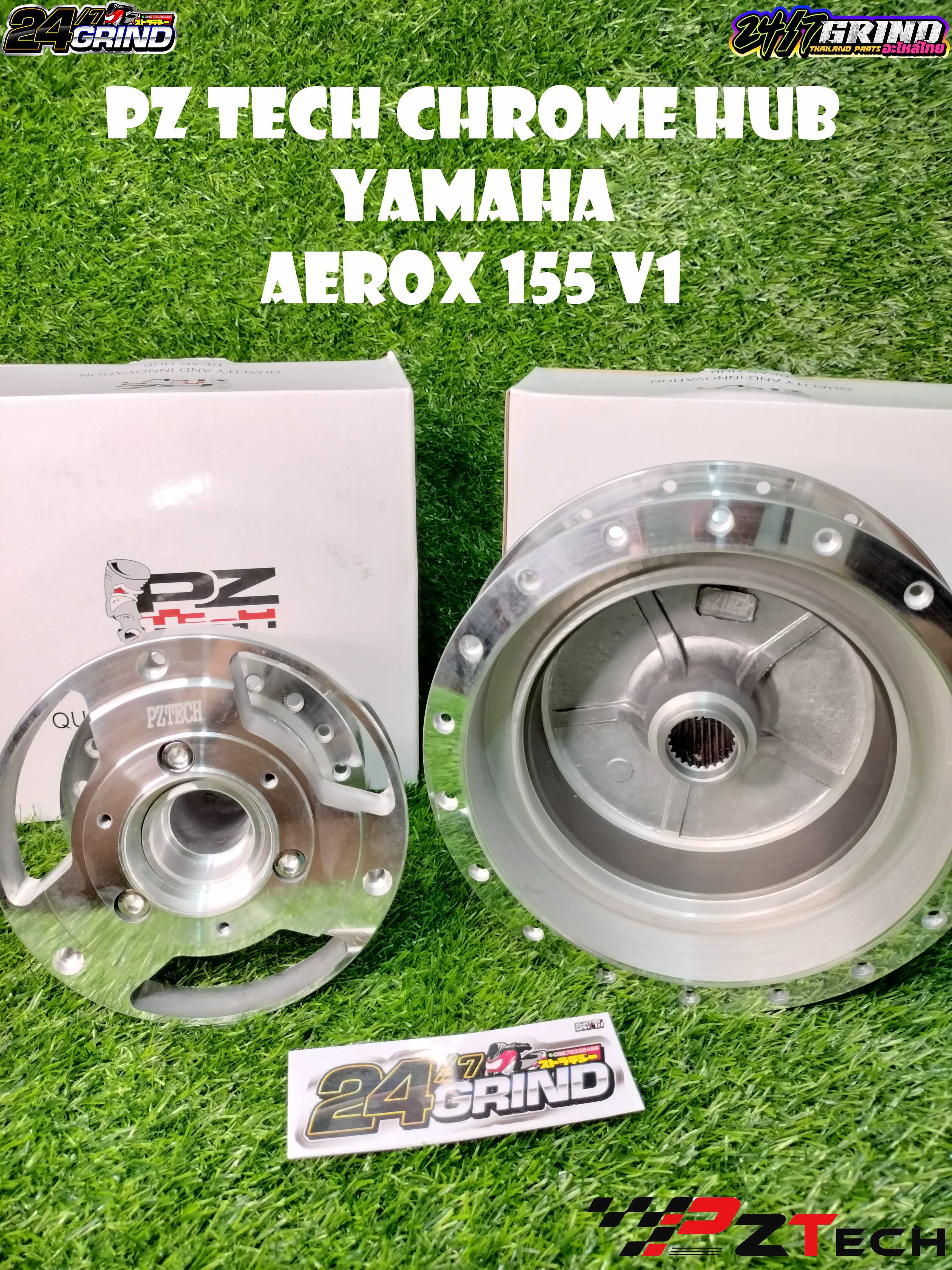 PZ TECH CHROME HUB YAMAHA AEROX 155 THAILAND MADE Lazada PH