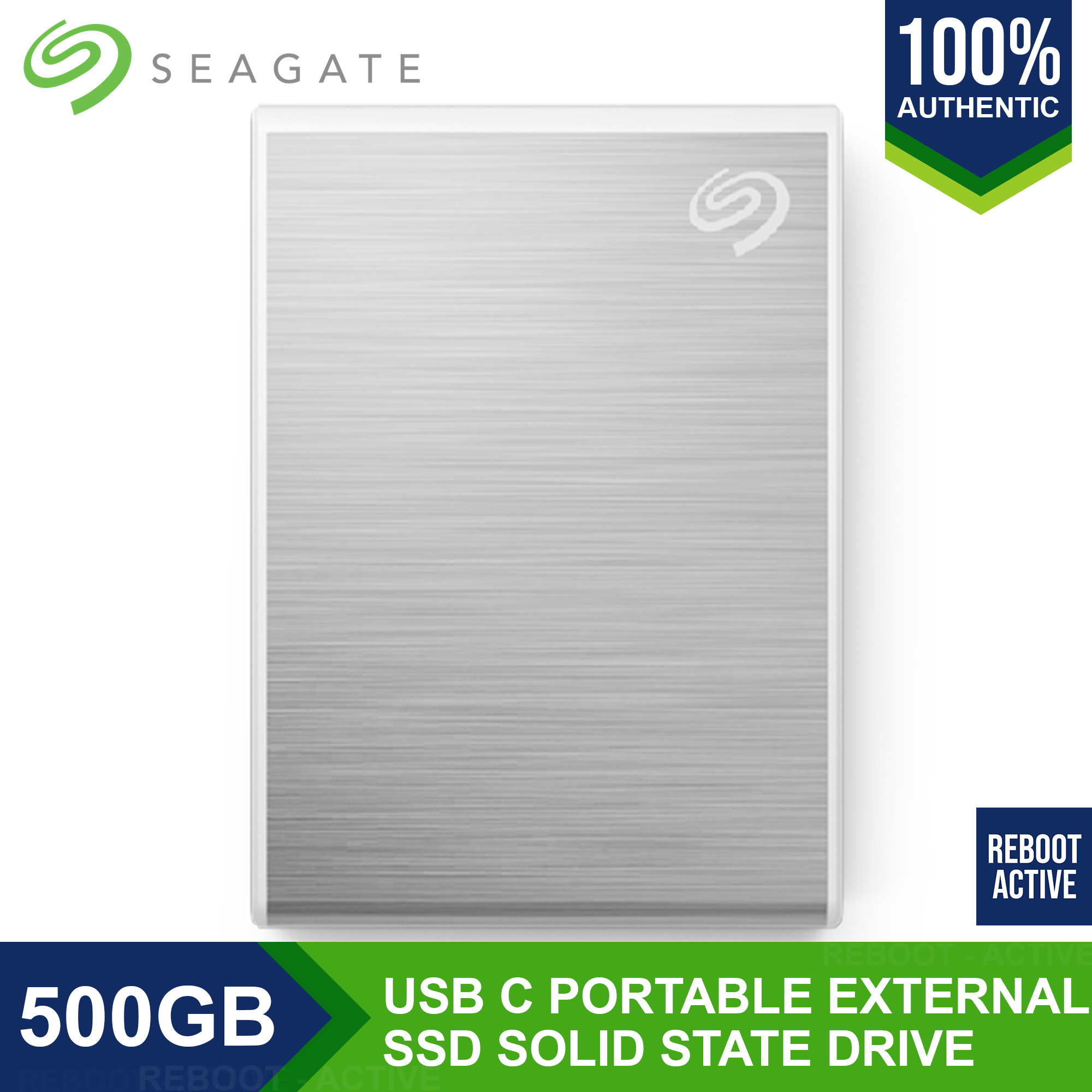 Seagate 500GB One Touch SSD USB C Portable External Solid State