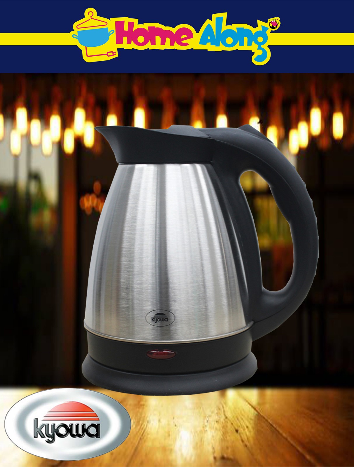 Kyowa Electric Kettle 1.5L Stainless Steel Body Lazada PH