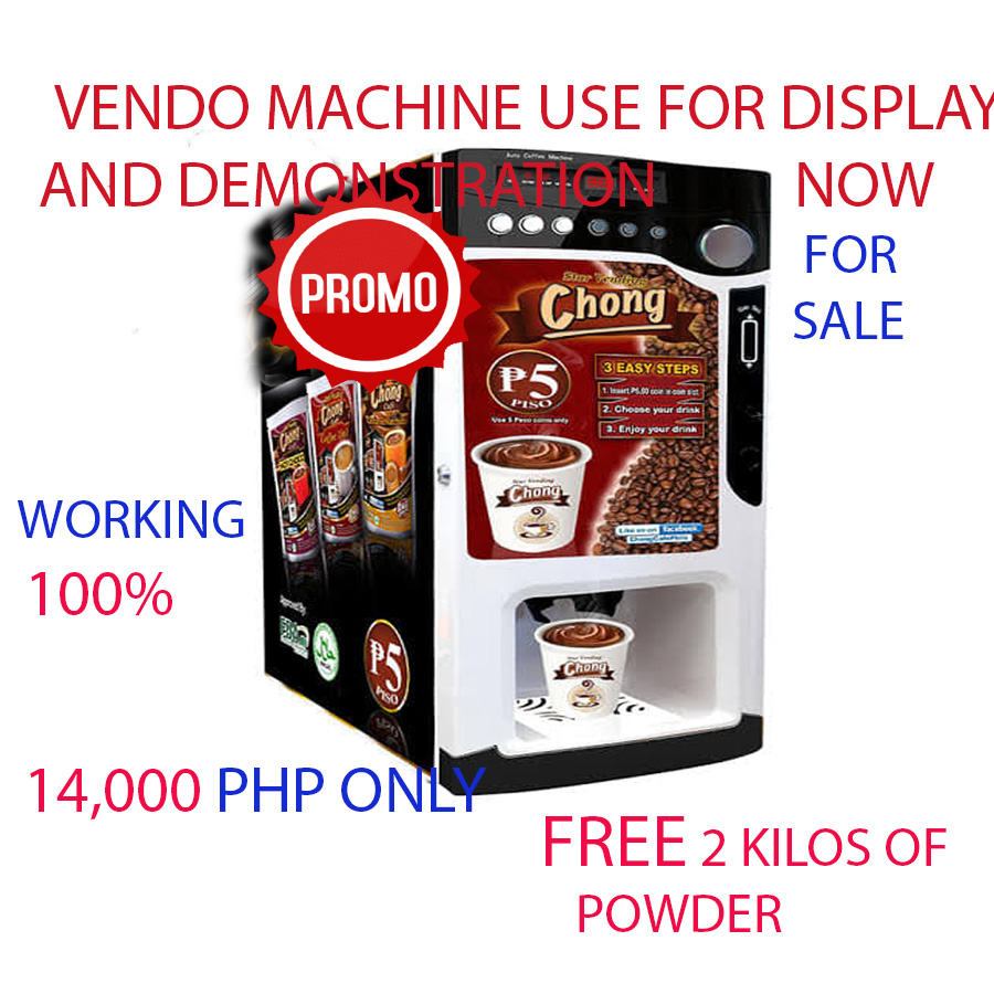 CHONG VENDO COFFEE MACHINE | Lazada PH