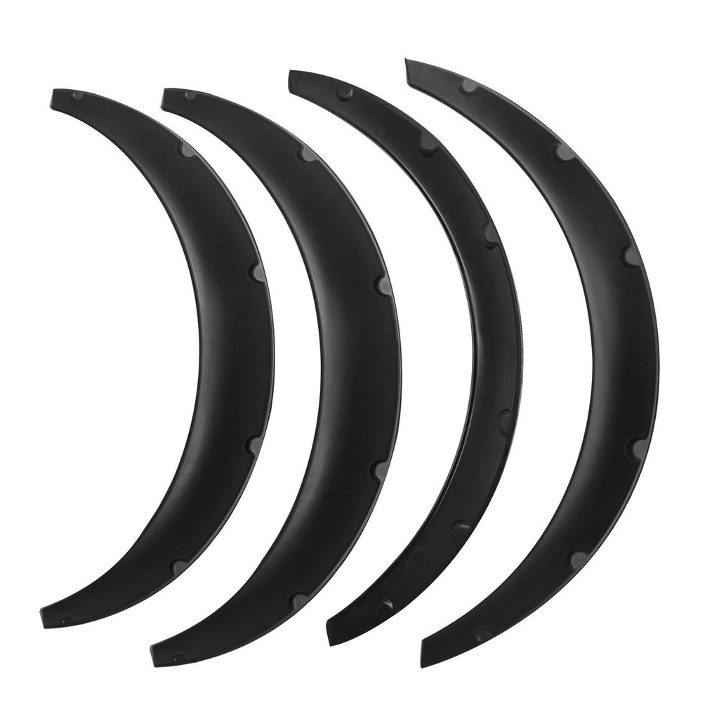 Bilife 4pcs Car Widening Fender Durable Material Auto Parts Car