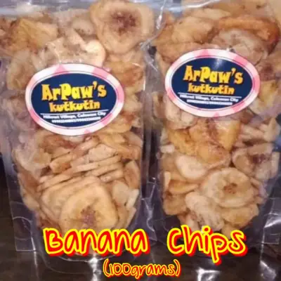 Banana Chips in a Pouch (100grams)