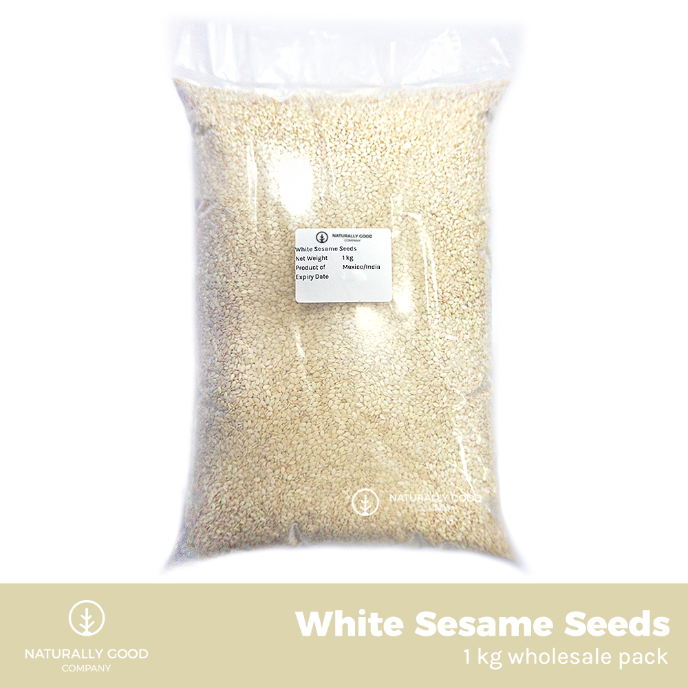 White Sesame Seeds (1 kg wholesale pack) Lazada PH