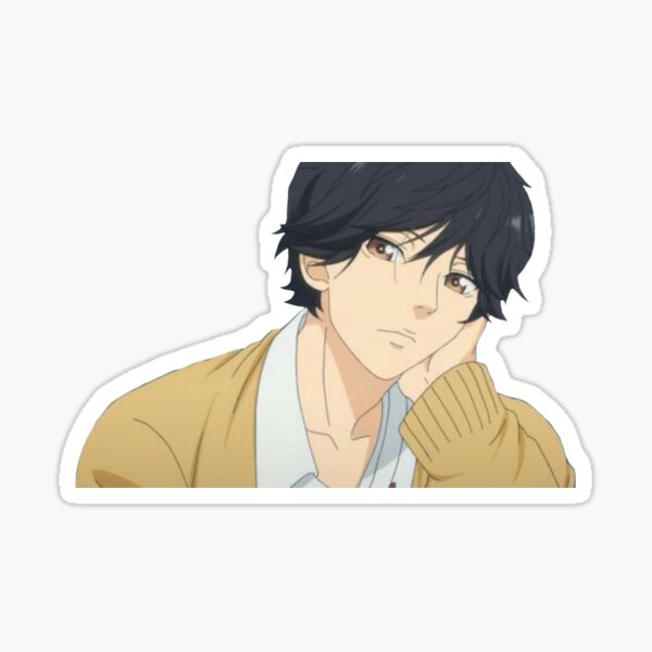 AO HARU-RIDE impermeável Anime Sticker, Bonito Estudante Papelaria,  Crianças Material Escolar, Decorar Mabuchi Kou, Adorável - AliExpress