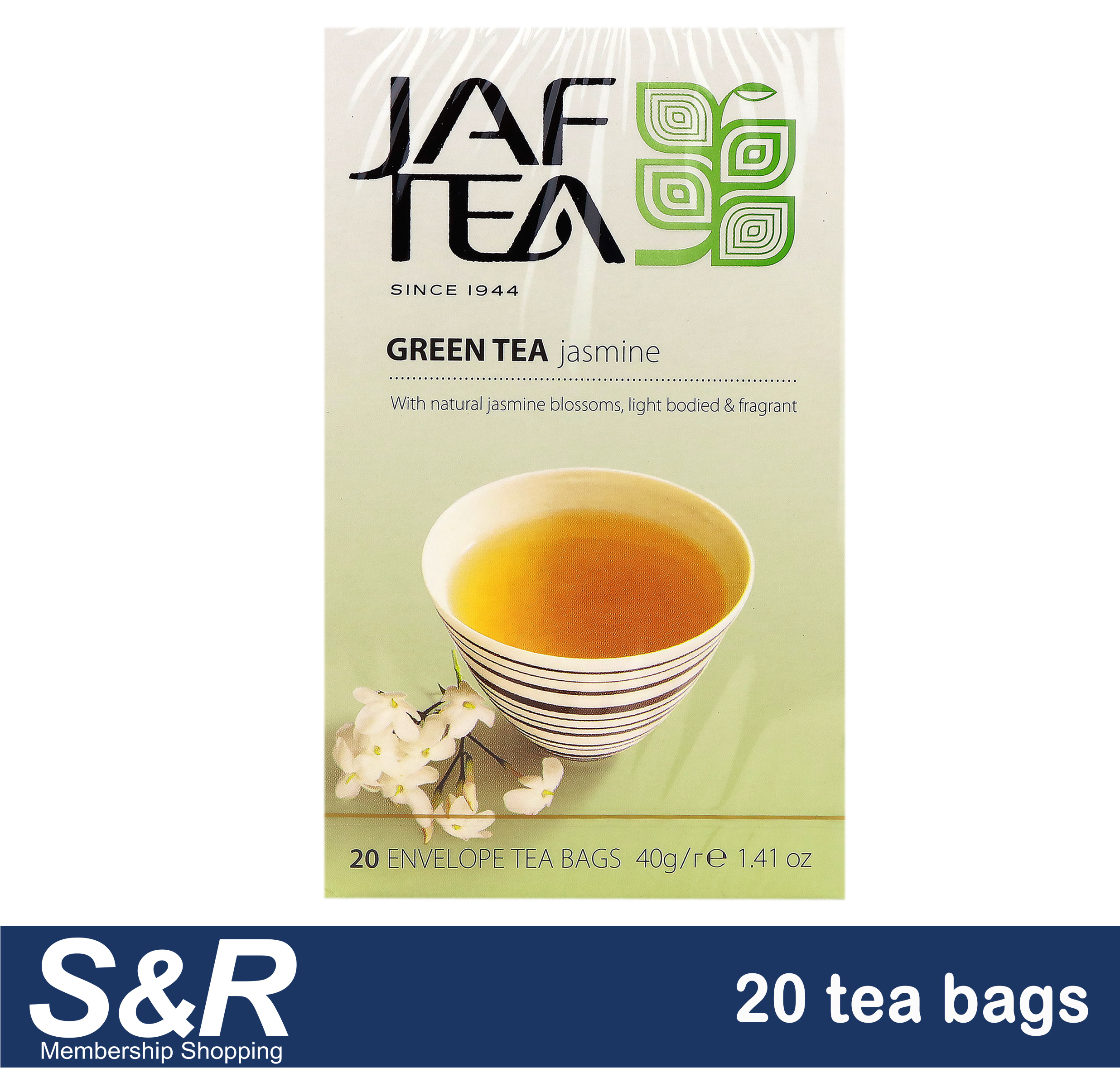 Jaf Tea Green Tea Jasmine 20 tea bags Lazada PH