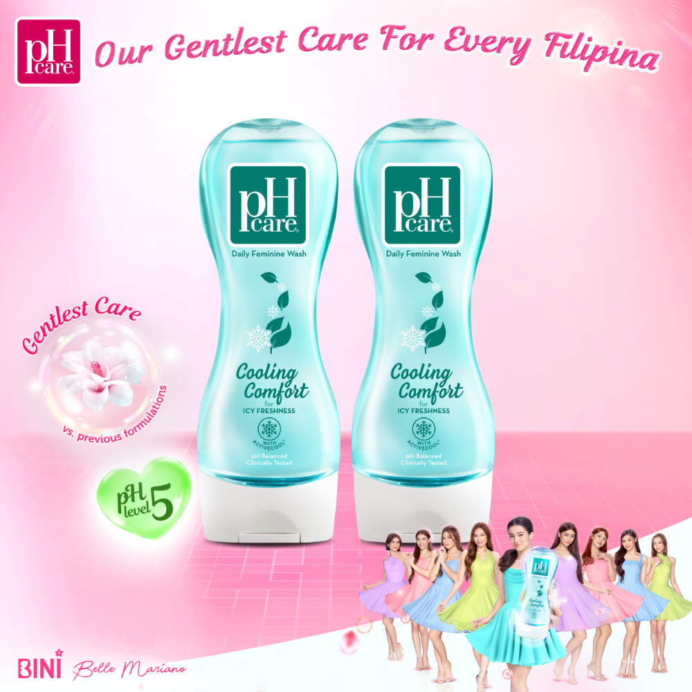 pH Care Daily Feminine Wash Cooling Comfort 250mL x 2 | Lazada PH