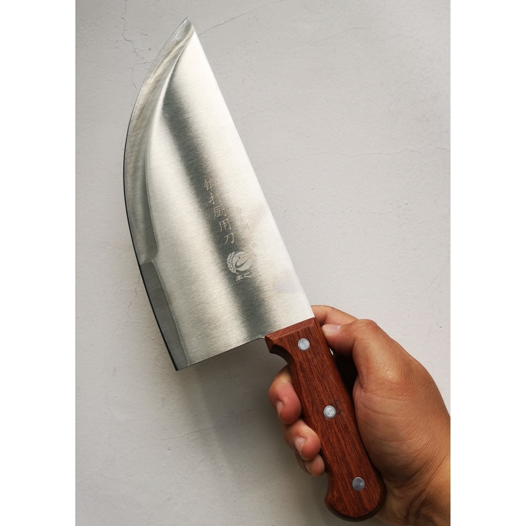 Ins Double Blade Cleaver Butcher Knife with Solid 10 Blade