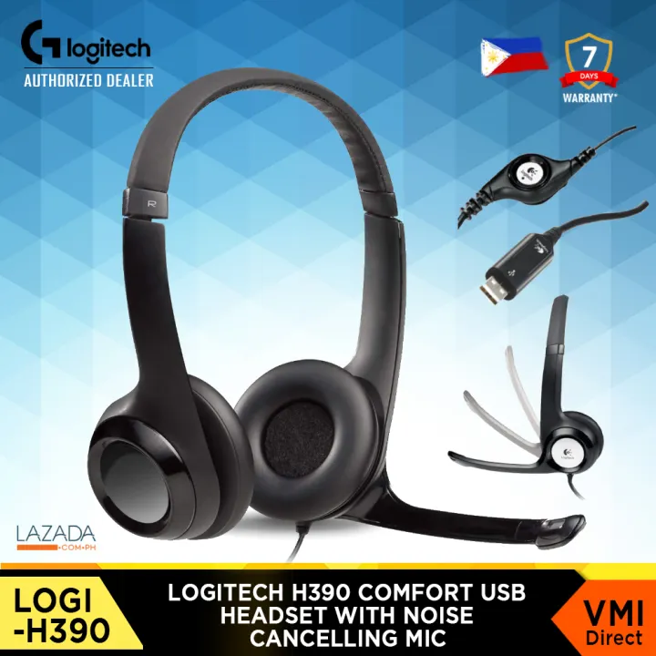 logitech h390 usb computer headset