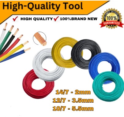 thhn wire standard wire 14/7 12/7 10/7 8/7 | Lazada PH