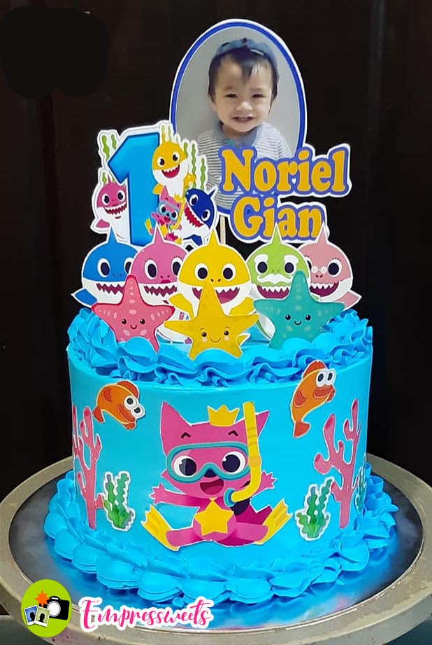 Best Baby Shark Theme Cake In Hyderabad | Order Online