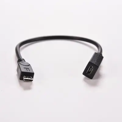 CPSS Micro USB B Male Female M/F Extension Charging Cable Cord Wire Converter Adapter