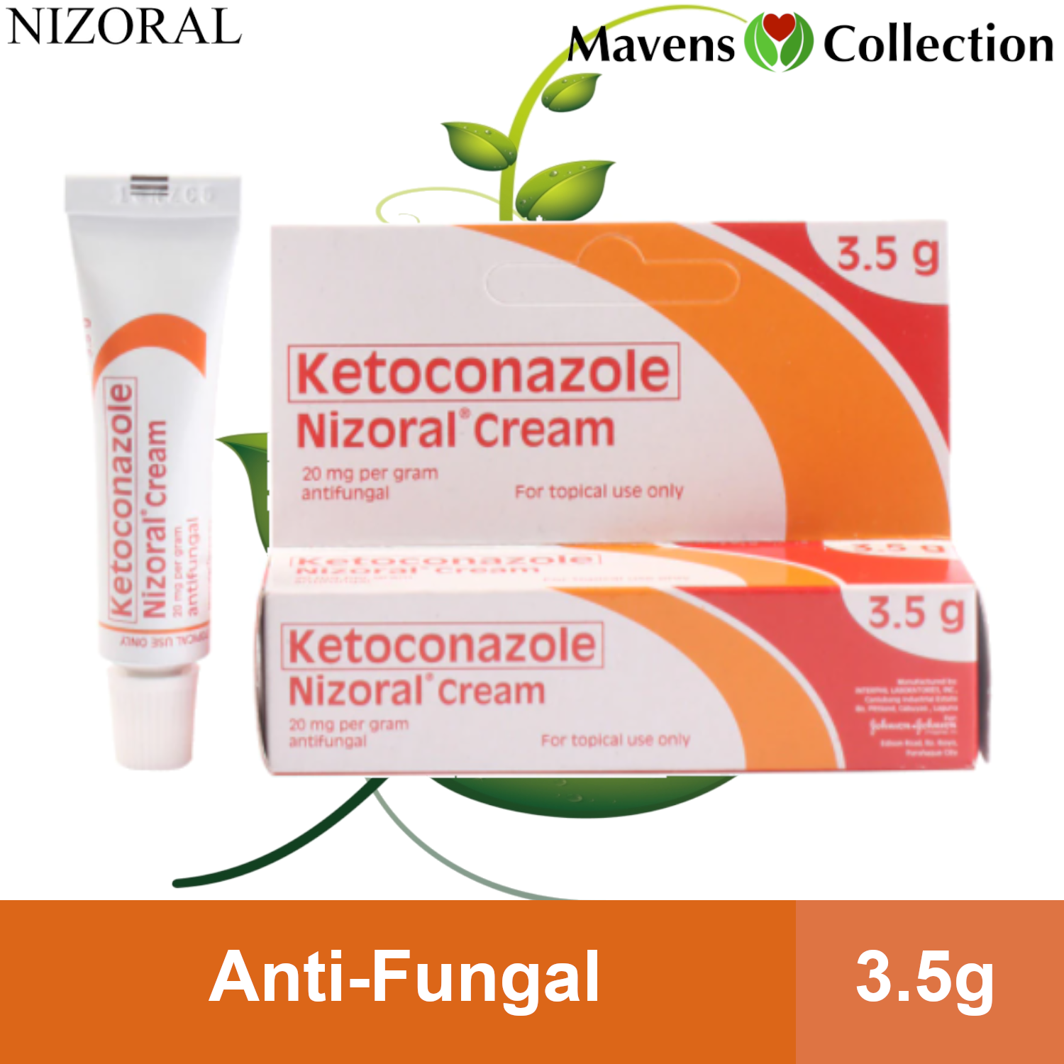 NIZORAL CREAM Cream 3.5g Antifungal by Mavens Collection | Lazada PH