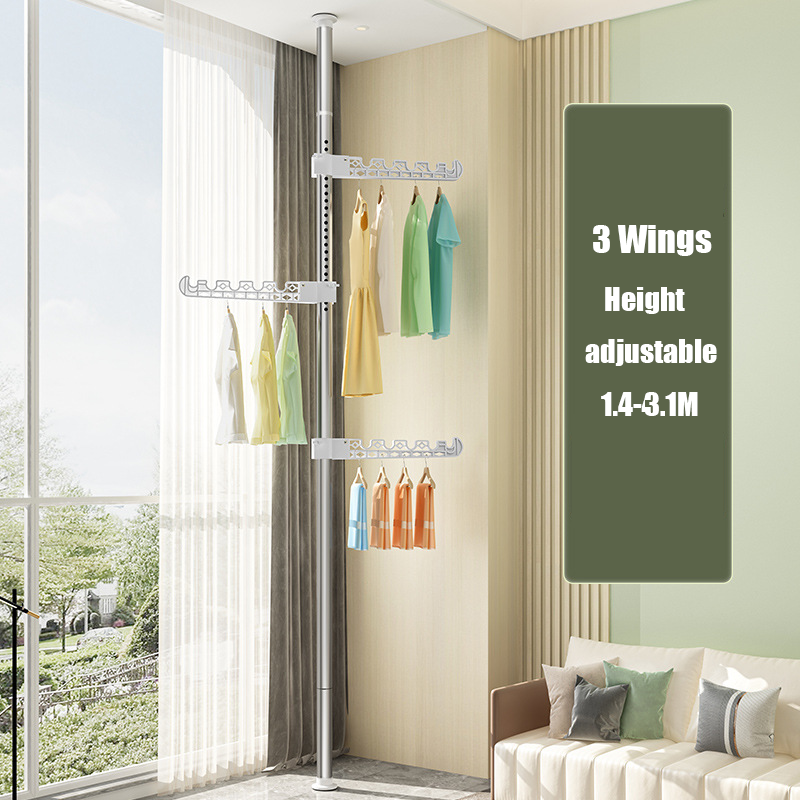 Sampayan Stainless Adjustable Clothes Drying Rack Floor To Ceiling