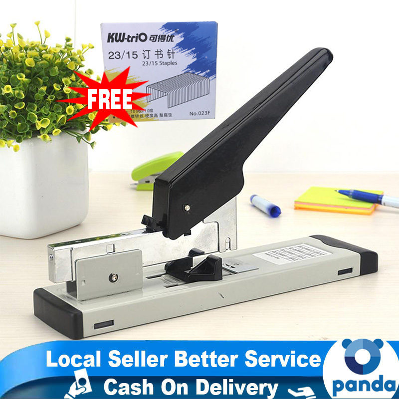 【Free Staplers】Office Heavy Duty Stapler Labor Saving Staplers Office Staplers Brand Heavy Duty