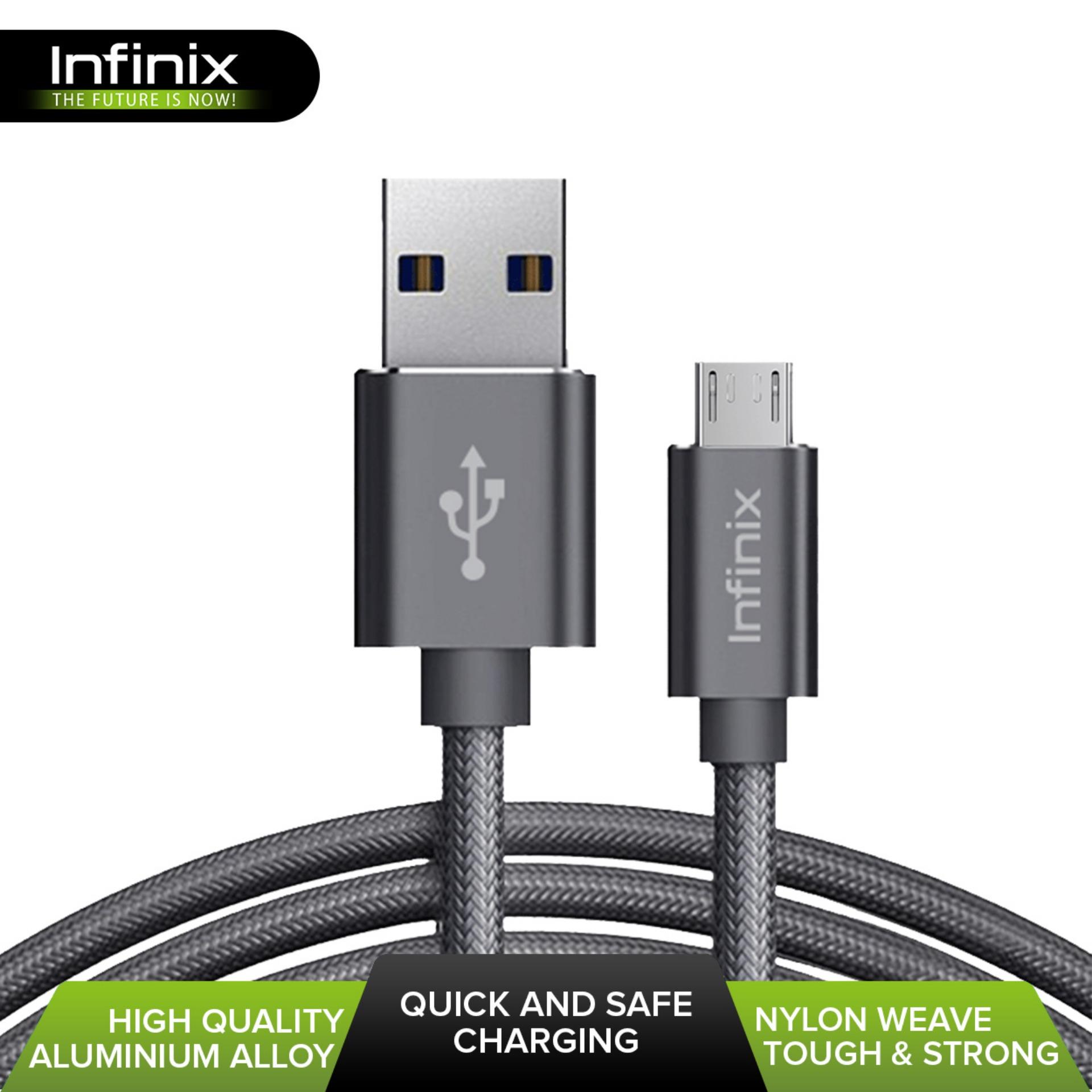 Infinix XPL03 Micro USB Charging Nylon Braided Cable