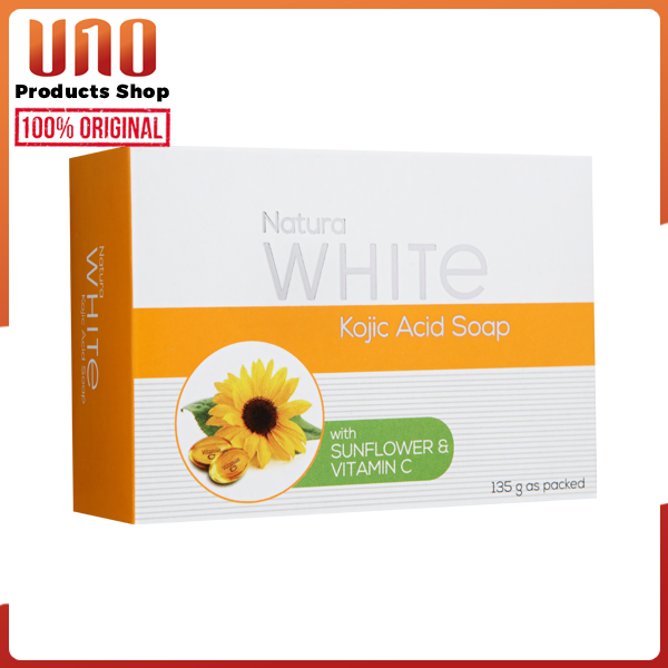 UNO Original Natura White Kojic Soap whitening soap for oily skin good