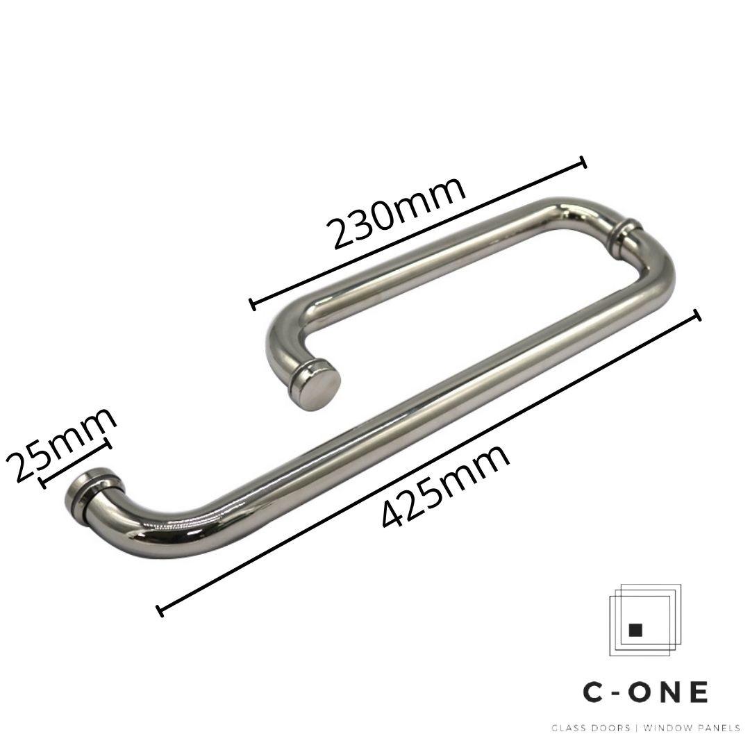 Modern Shower Handle GType Shower Handle Door Handle Glass Door Handle