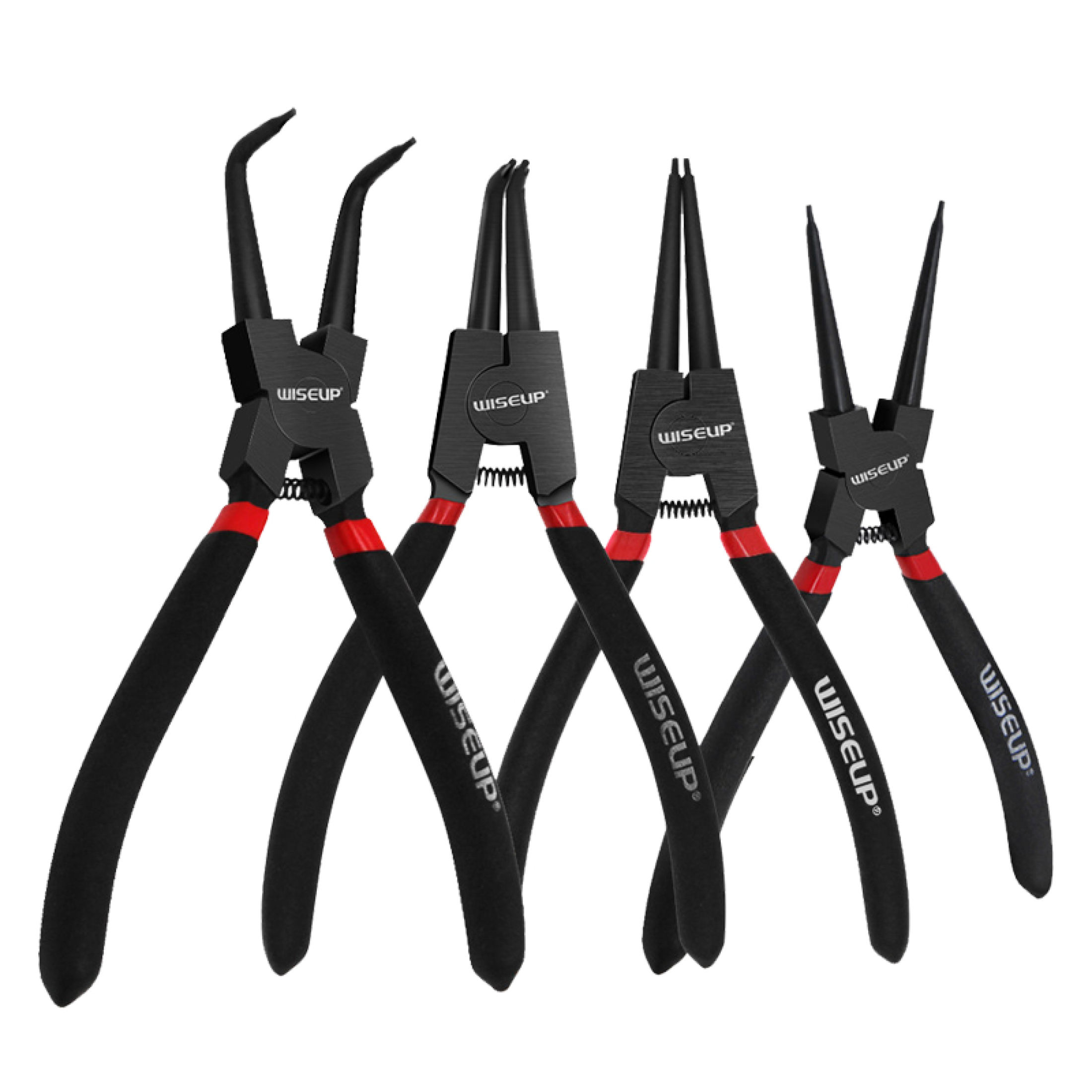 Snap Ring C Lock Remover Tools Circlip Pliers Set ( 7" ) Internal