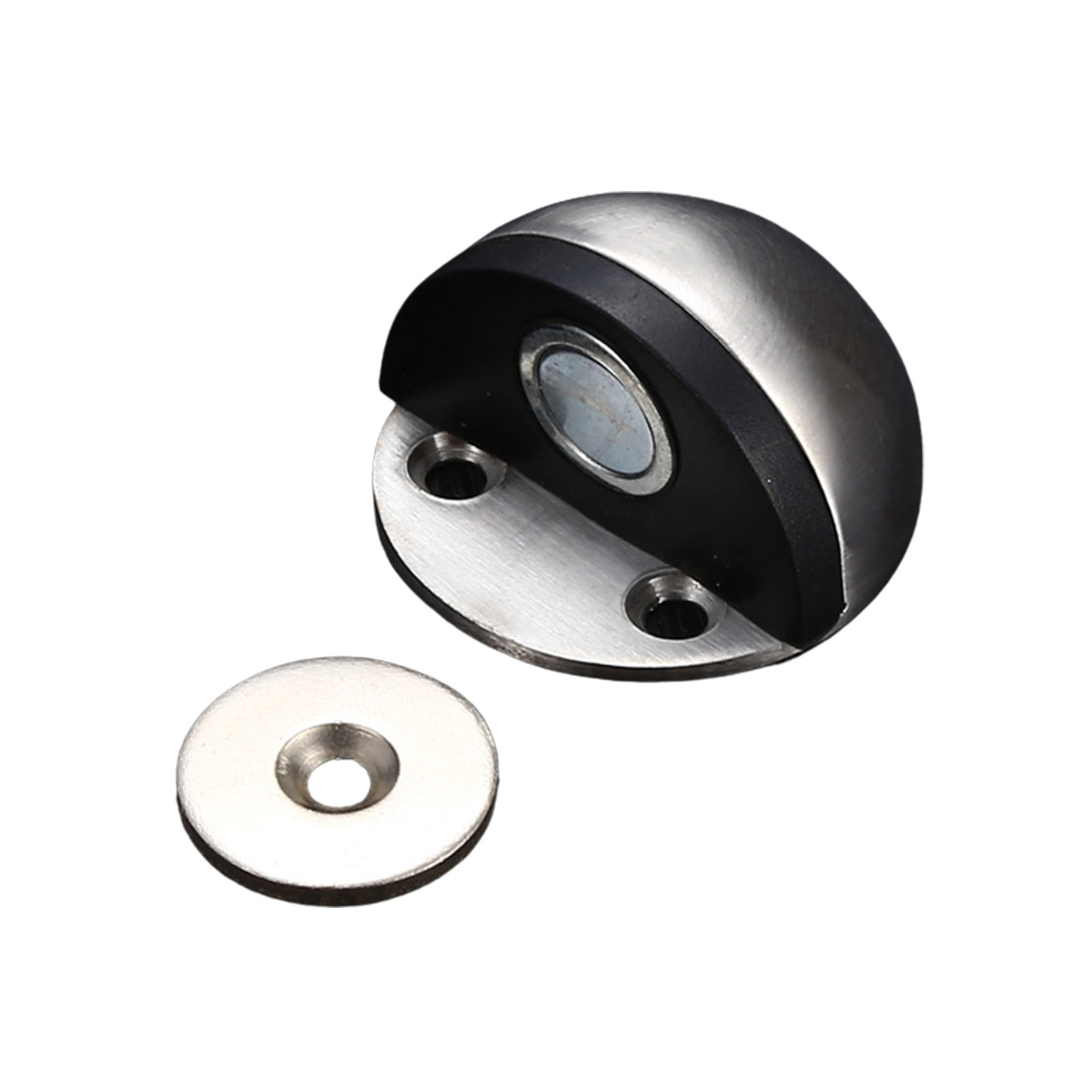 Half Moon Door Stopper Stainless Steel Floor Door Stopper With
