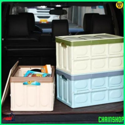 CHAINSHOP New Foldable Storage Box Foldable Storage Box Organizer Collapsible Trunk Case Car